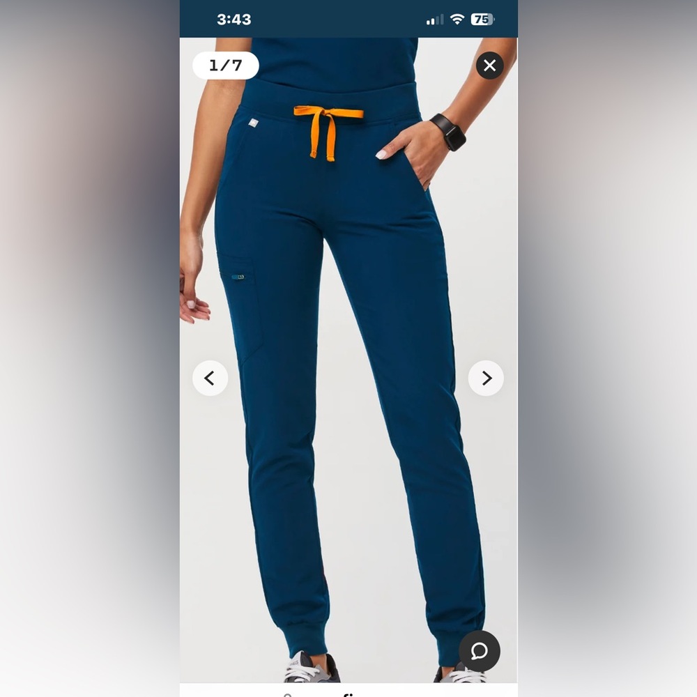 FIGS Zamora Jogger Scrub Pants- Size XS